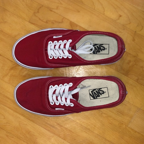 Vans Shoes - VANS Red Sneaker